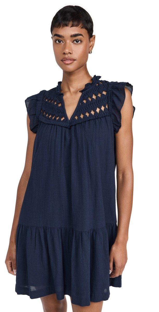 ba & sh Bluma Dress Marine