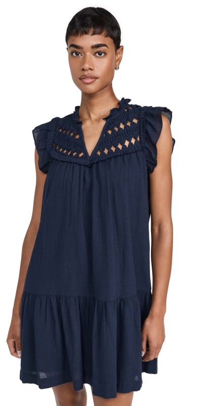 ba & sh Bluma Dress Marine
