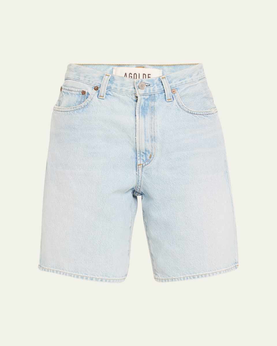 Vida Slit Denim Shorts