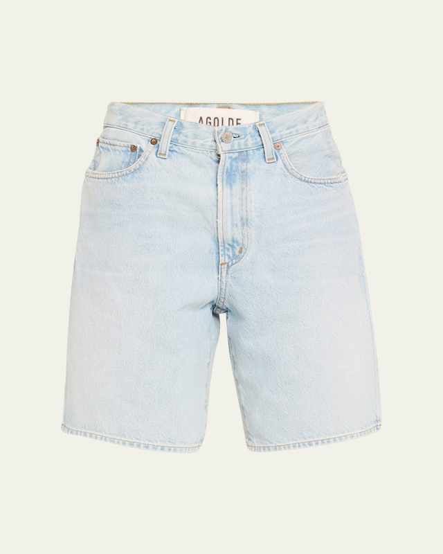 Vida Slit Denim Shorts