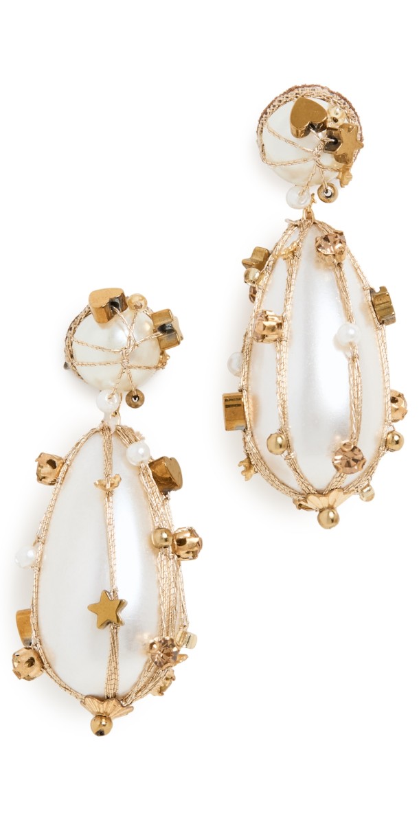 Deepa Gurnani Deepa by Deepa Gurnani Cora Earrings Gold