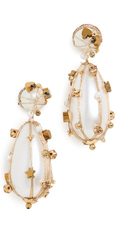 Deepa Gurnani Deepa by Deepa Gurnani Cora Earrings Gold