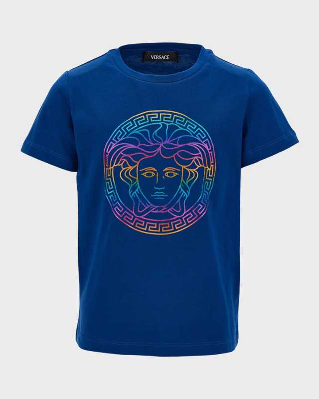 Girl's Iridescent Medusa T-Shirt, Size 8-14