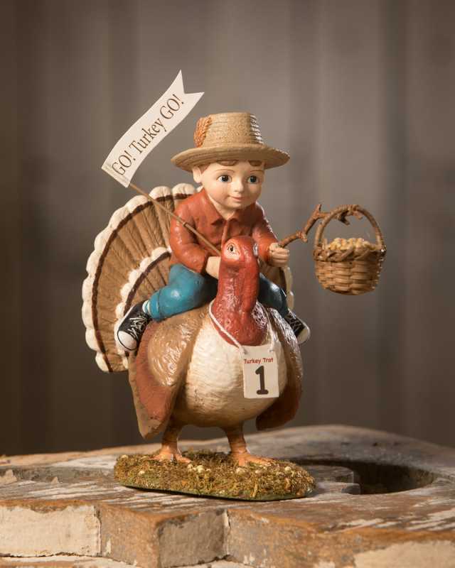 Turkey Trot Tucker Thanksgiving Accent