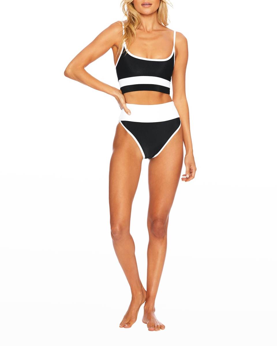 Emmy High-Waist Bikini Bottoms