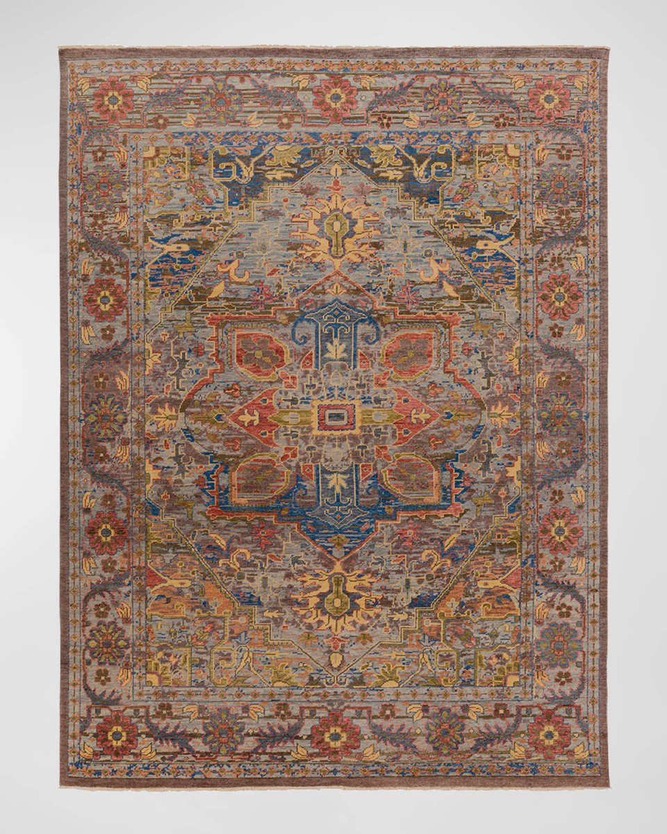 Cappadocia Sage Hand-Knotted Rug, 9' x 13'
