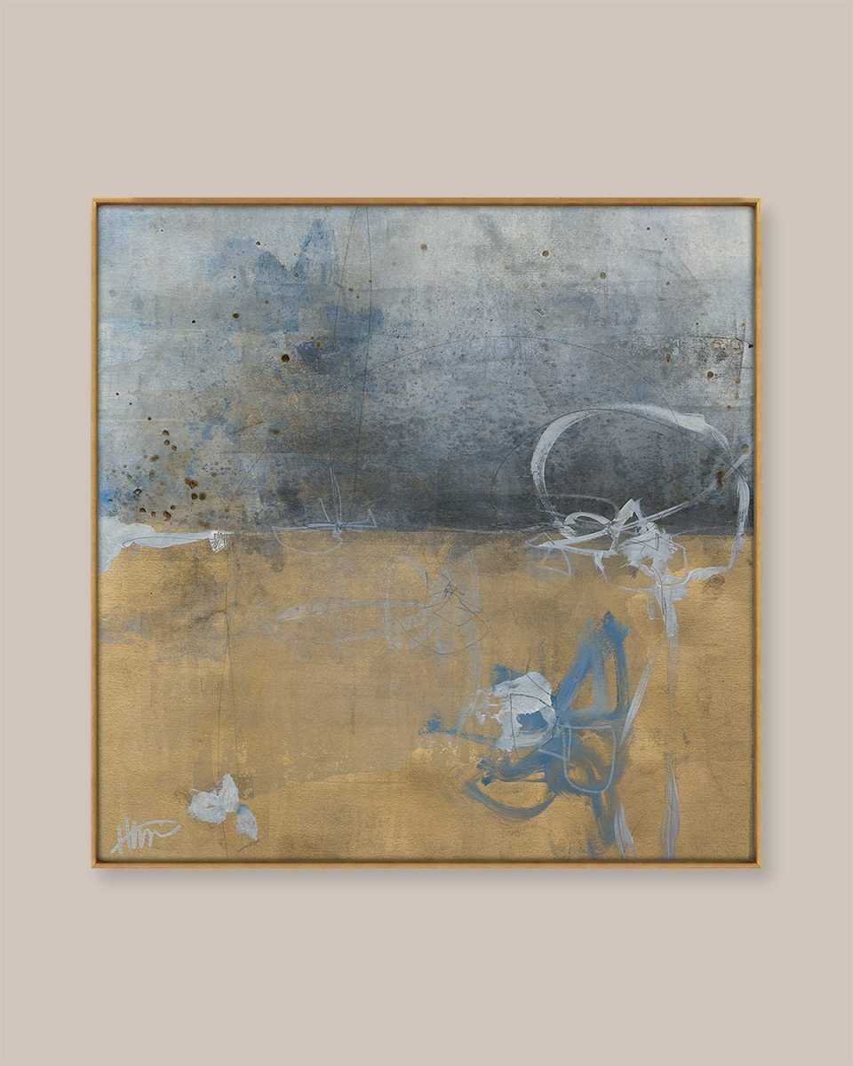 "Flower Box 5" Digital Art Print on Canvas by Maeve Harris