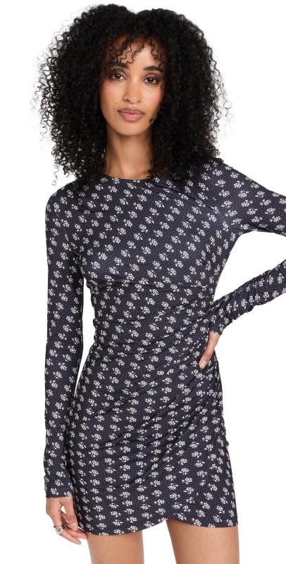 Sea Ada Asymmetric Dress Black
