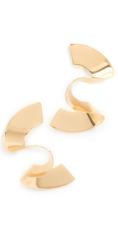 Soko Maxi Twisted Sia Studs Gold