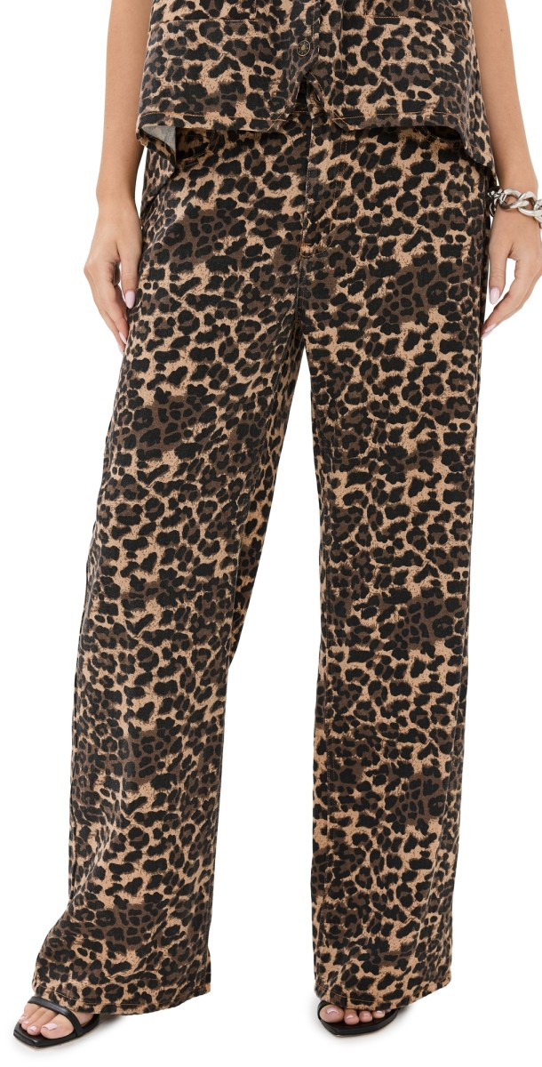 Lioness Top Model Jeans Leopard