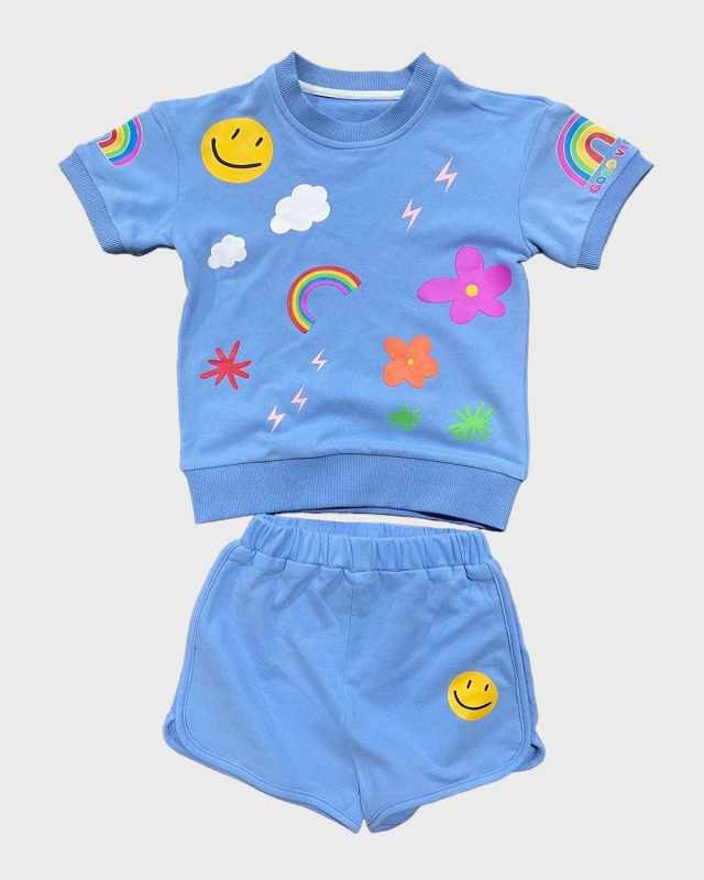 Girl's Happy Daisy Set, Size 2-