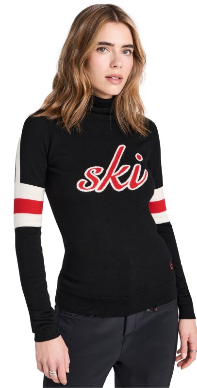 Perfect Moment Neve Wool Sweater Black