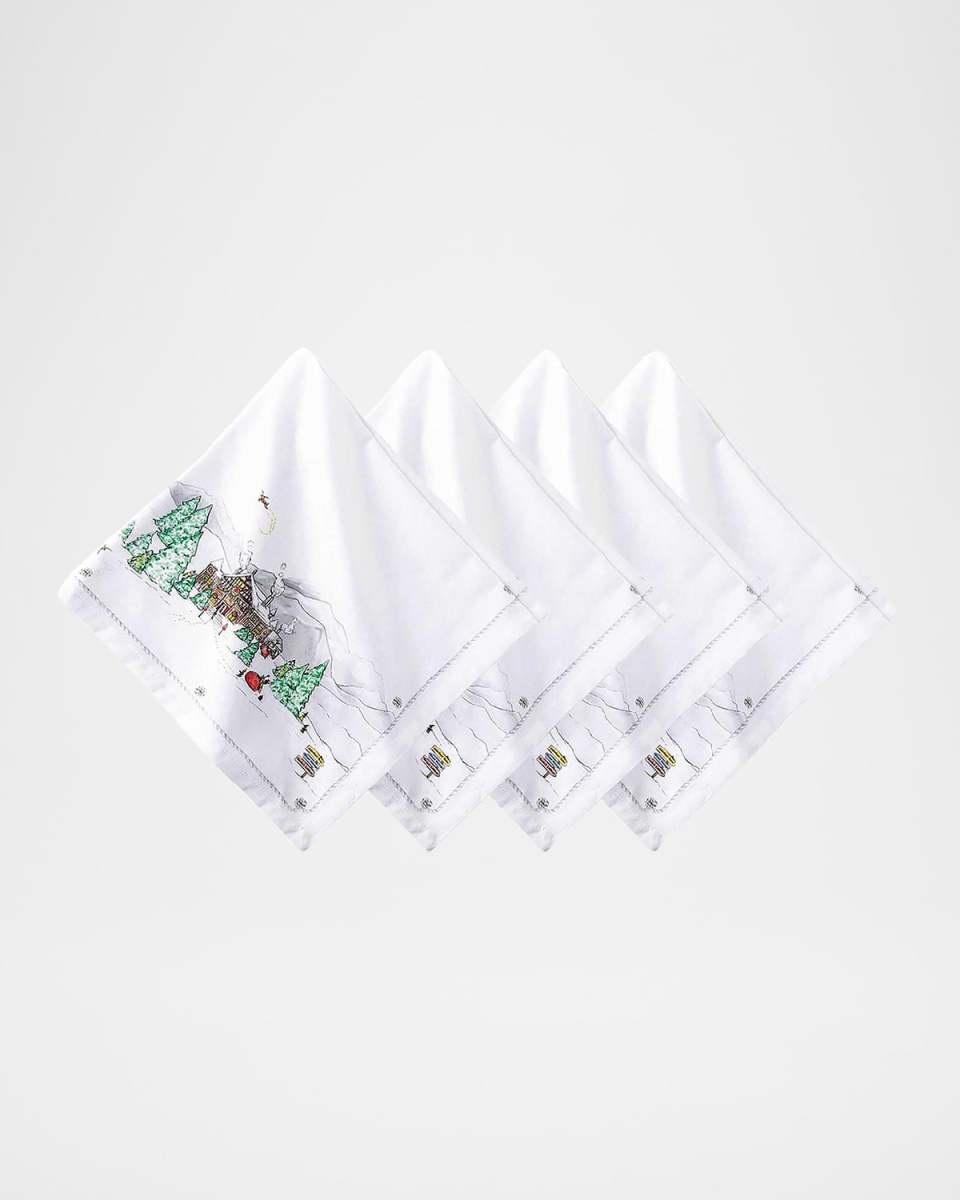 Berry & Thread North Pole Napkins, Set of 4