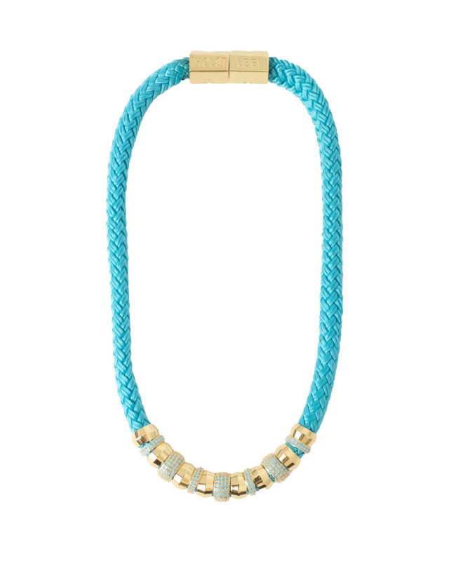 Skinny Classic Necklace Turquois