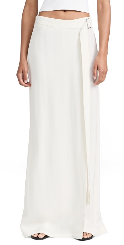 St. Agni Wrap Trousers Off White