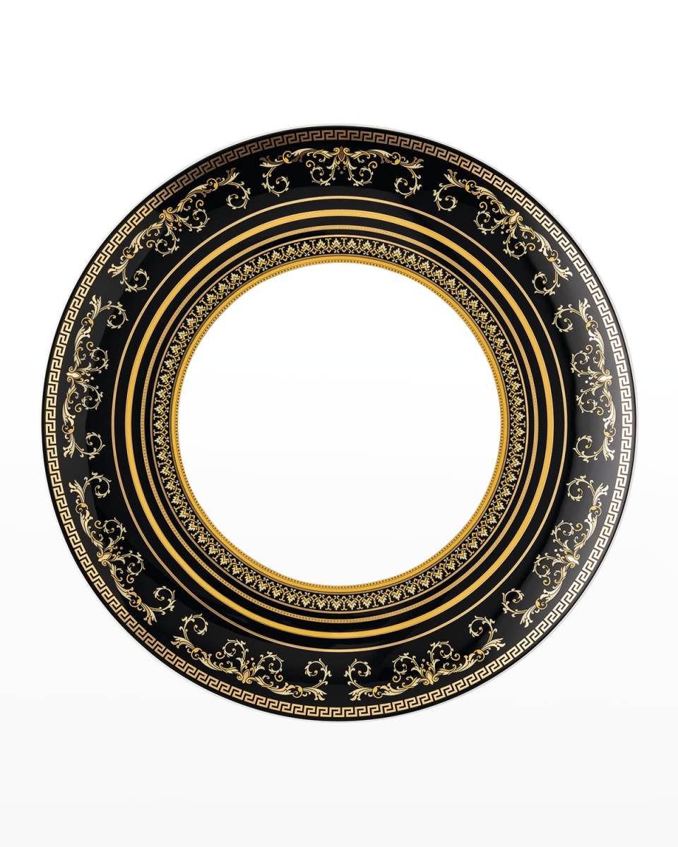 Virtus Gala Black Dinner Plate