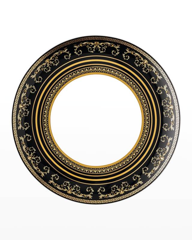 Virtus Gala Black Dinner Plate