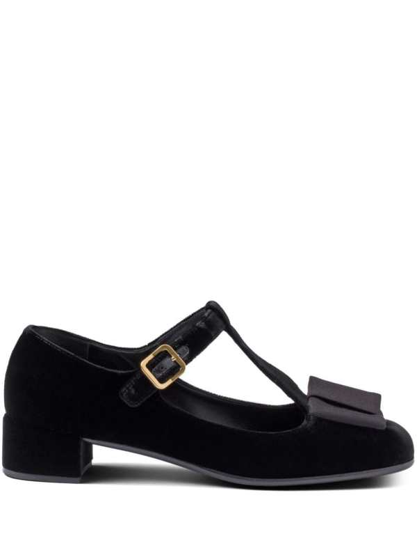 35mm velvet pumps