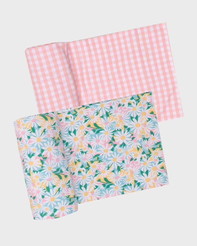 Girl's Sunflower 2-Piece Blanket Set