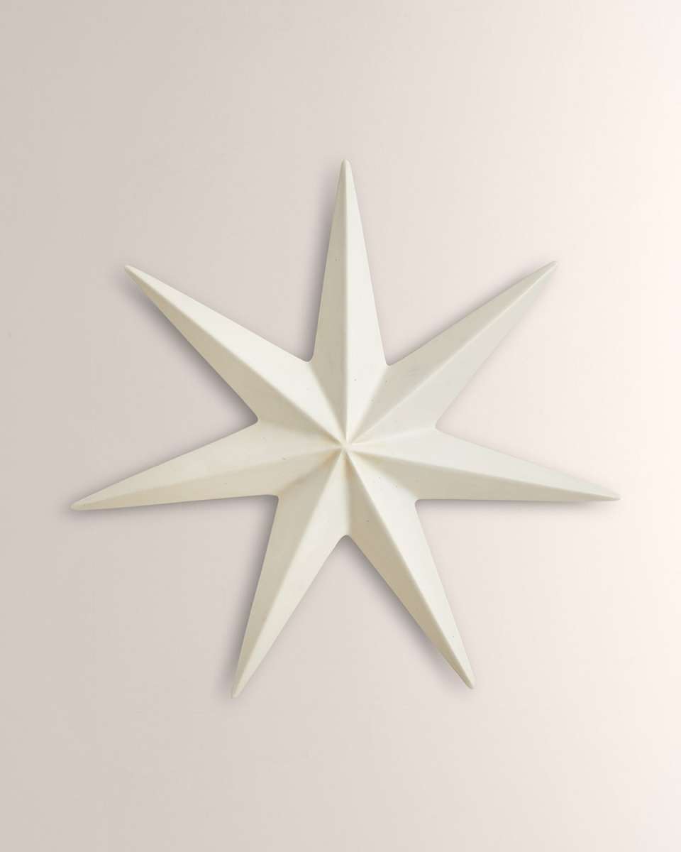 Stellar White Wall Star - Large