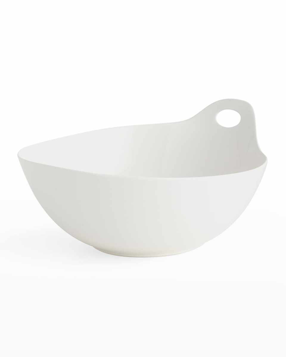 Portable Round Serving Bowl