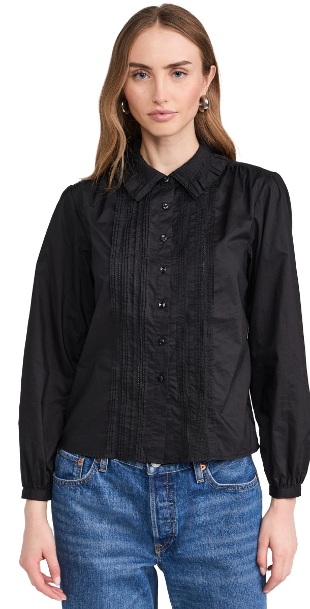 Birds of Paradis Alise Blouse Black