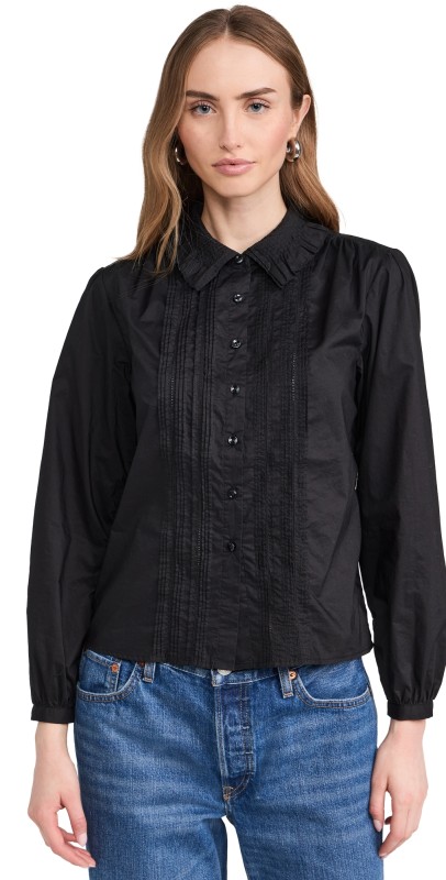 Birds of Paradis Alise Blouse Black