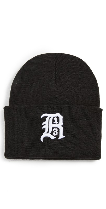 R13 R13 Skully Hat Black