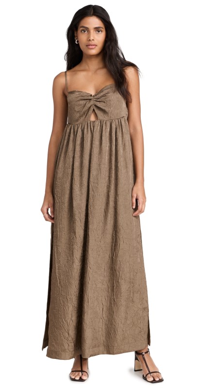 Line & Dot Una Dress Olive