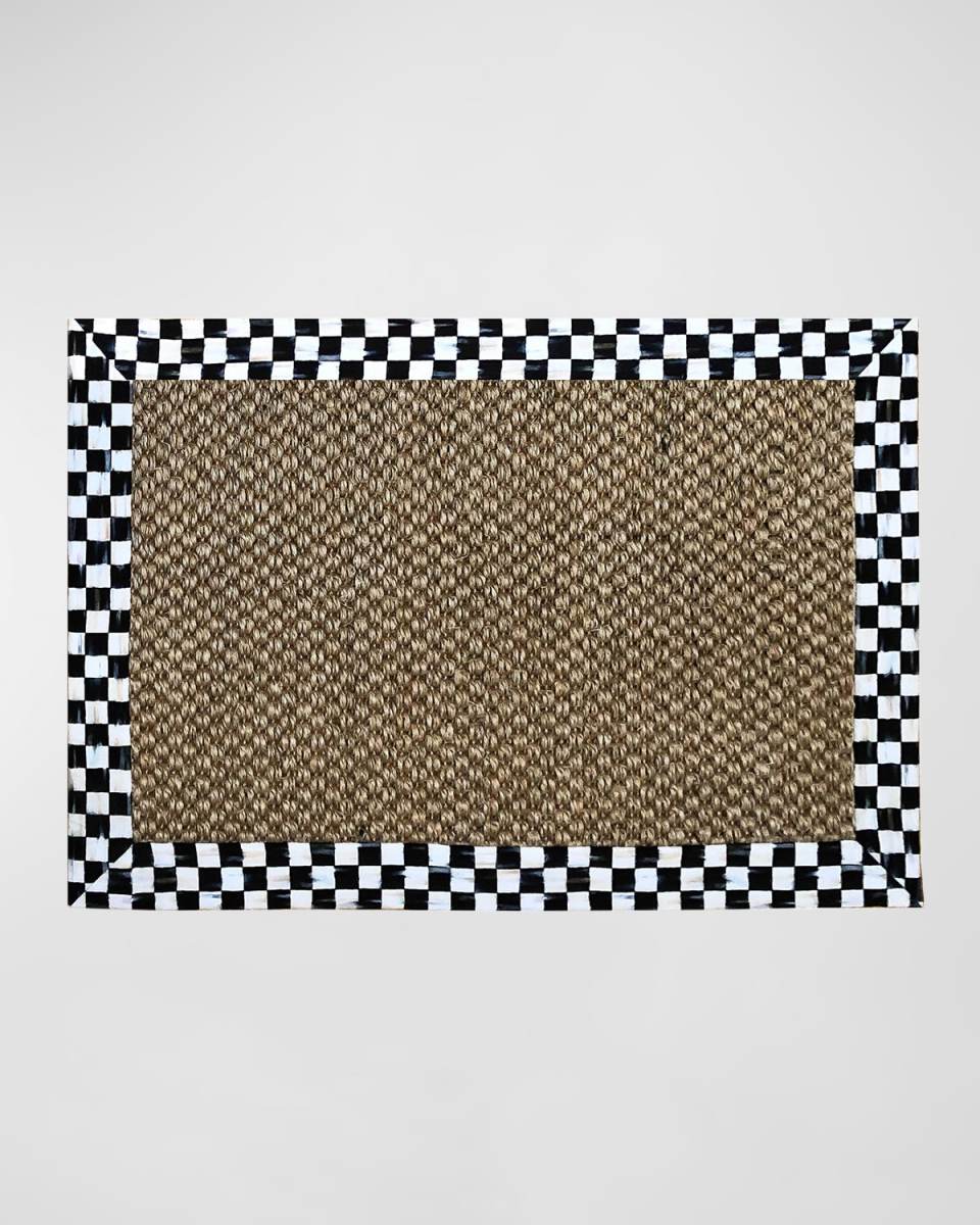 Chunky Sisal Rug Courtly Check, 2x