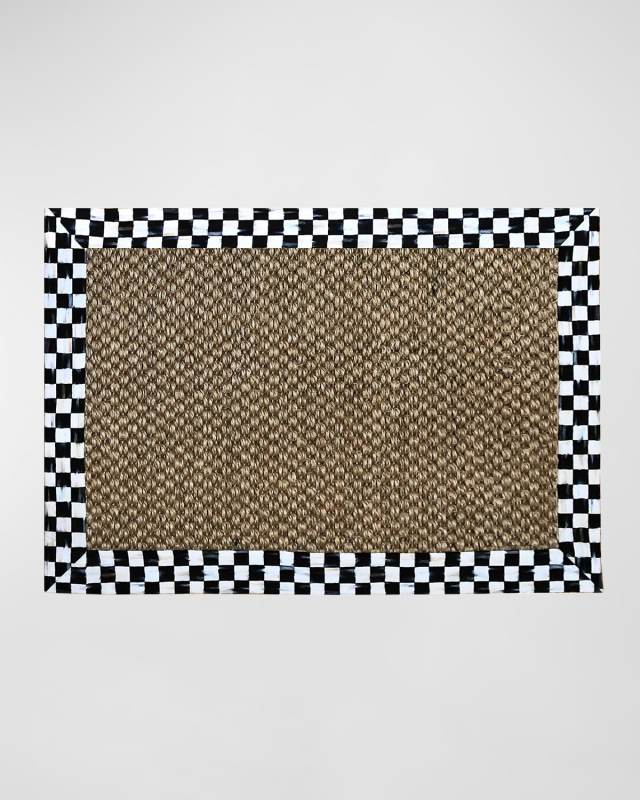 Chunky Sisal Rug Courtly Check, 2x