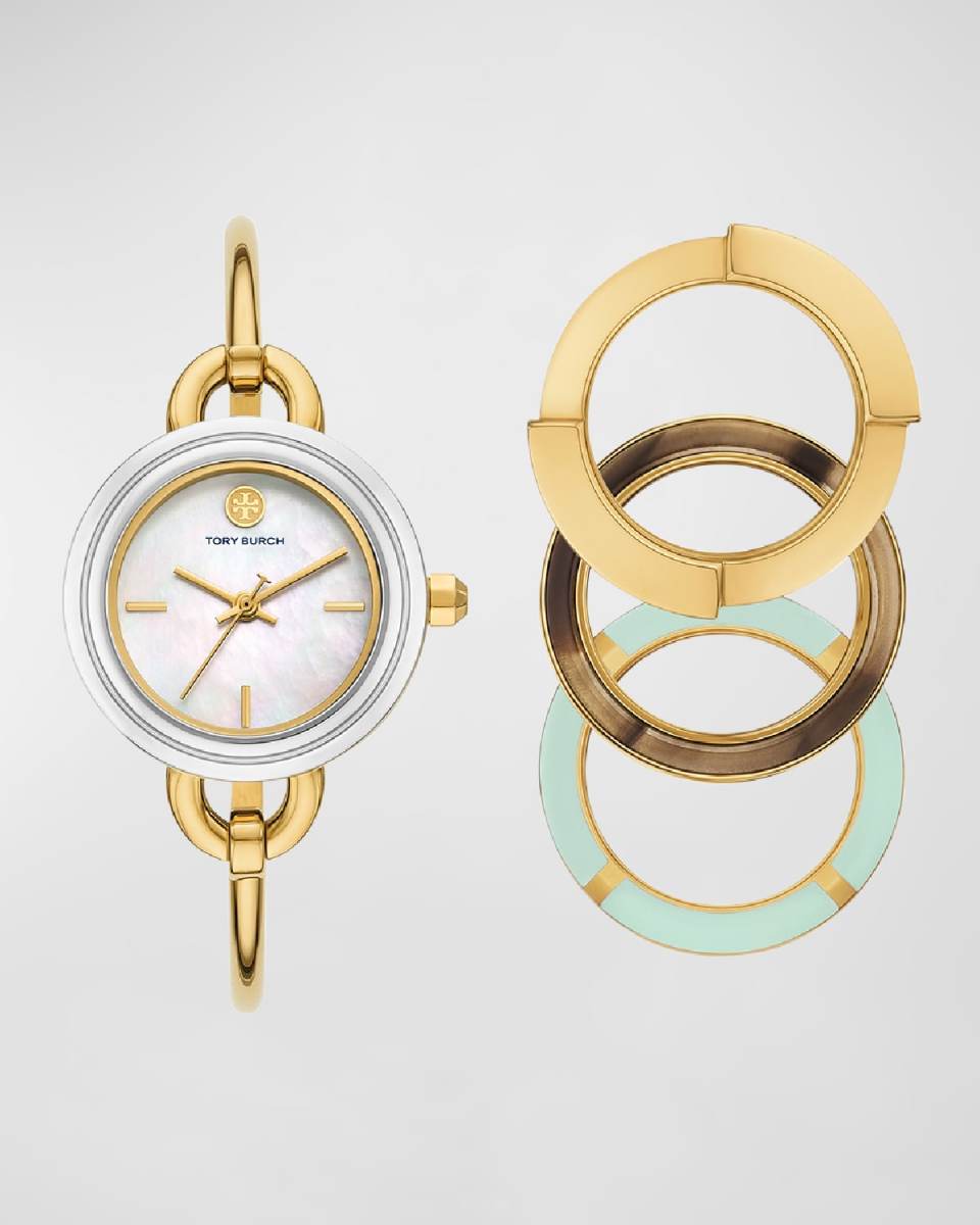 Miller Jewelry Watch and Multicolor Bezels, Set of 3