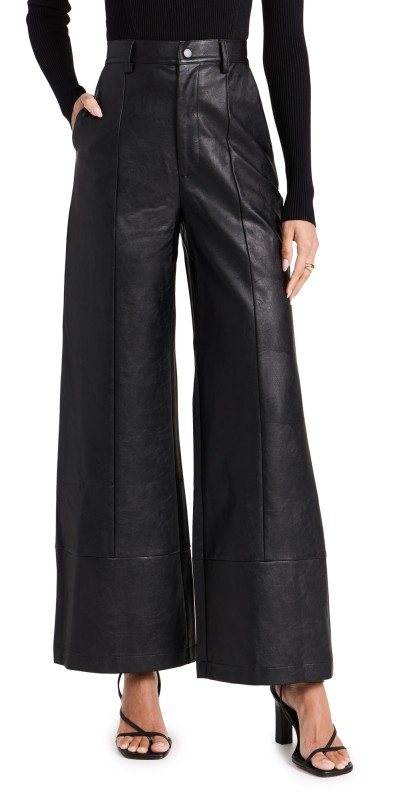 BARDOT Marlowe Wide Leg Pants Black