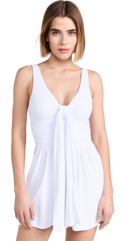 Susana Monaco Tie Tank Romper Miku