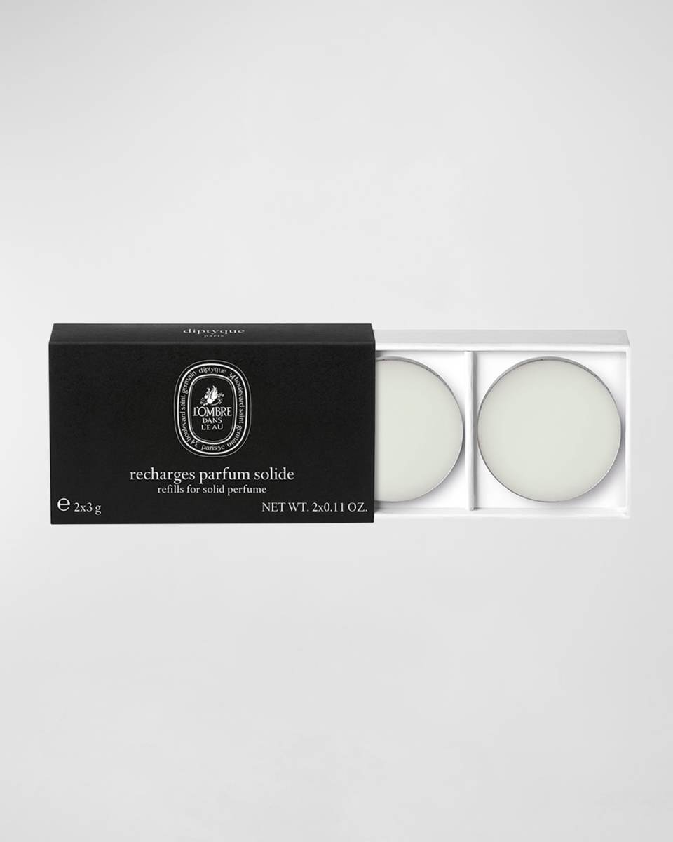 L'Ombre Dans L'Eau Solid Perfume Refills, 2 x 0.1 oz.