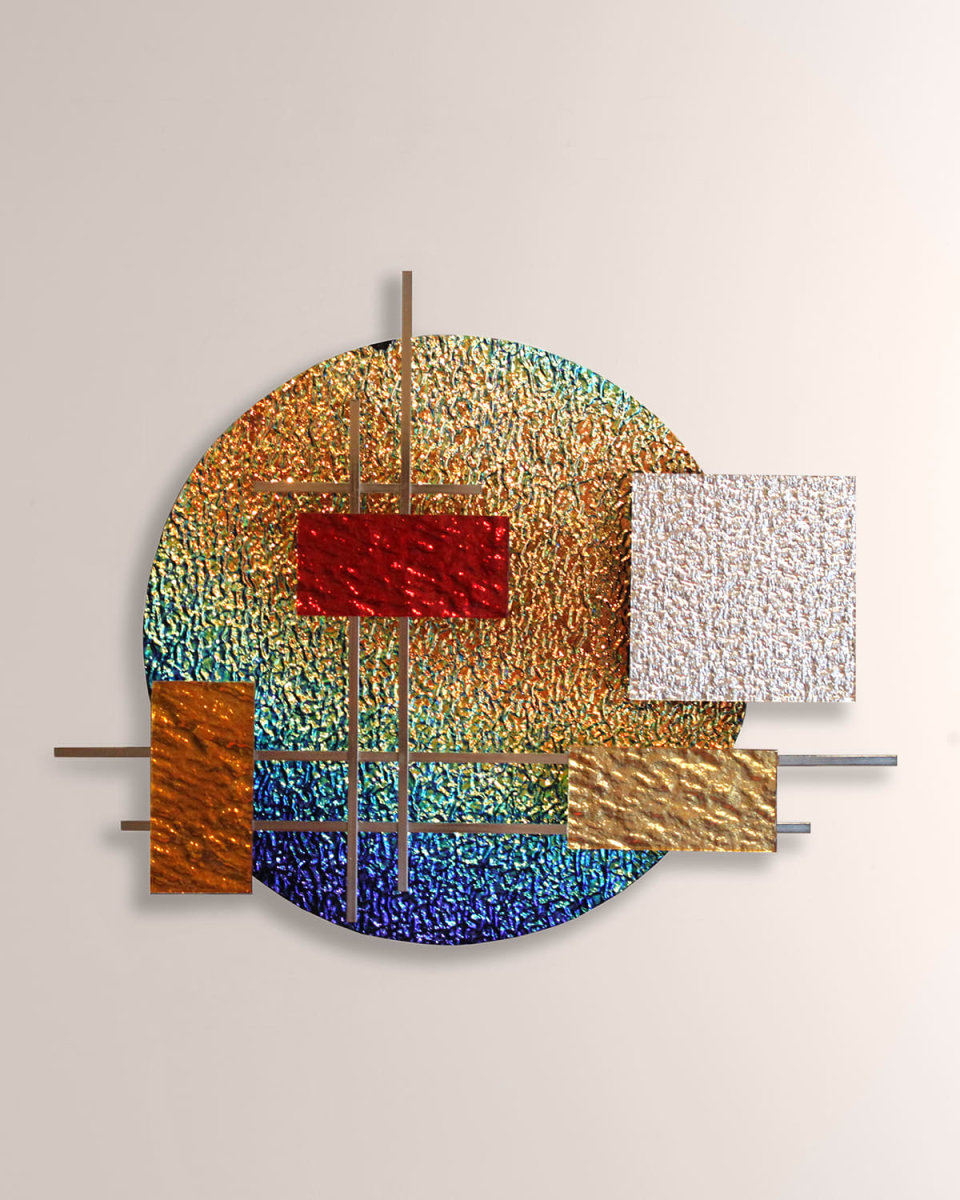 "Dichro" Wall Sculpture