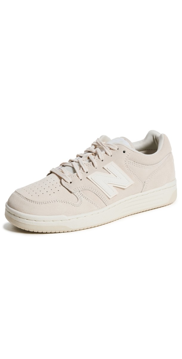 New Balance 480 Unisex Sneakers Beige/White