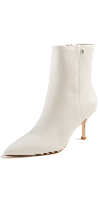 Larroudé Mini Kate Boots Ivory