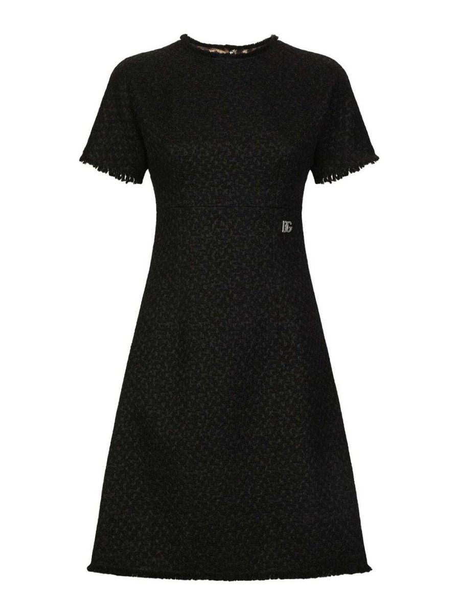 Dolce & Gabbana Robe Au Genou - Noir