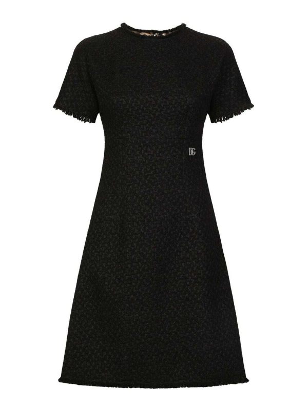 Dolce & Gabbana Robe Au Genou - Noir