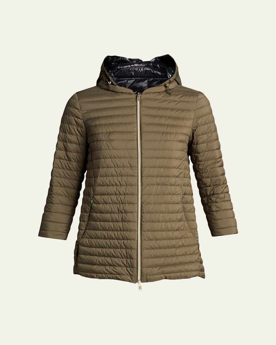 Matte and Shiny Reversible Jacket