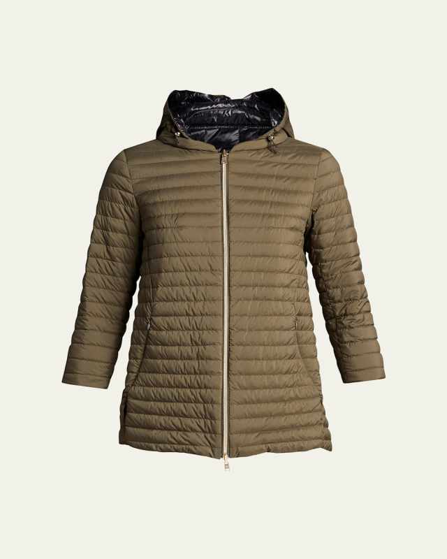 Matte and Shiny Reversible Jacket