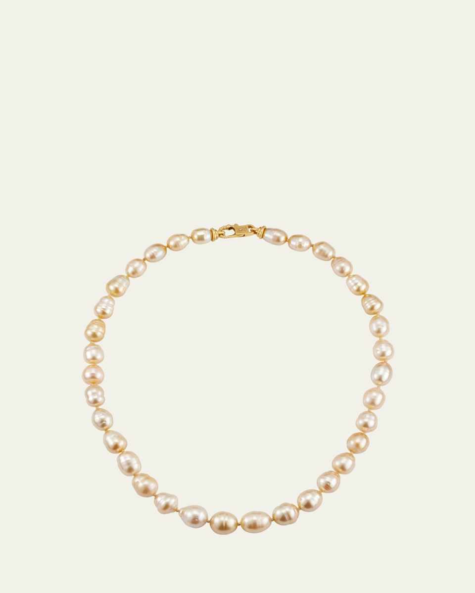 Golden South Sea Pearl Strand Necklace
