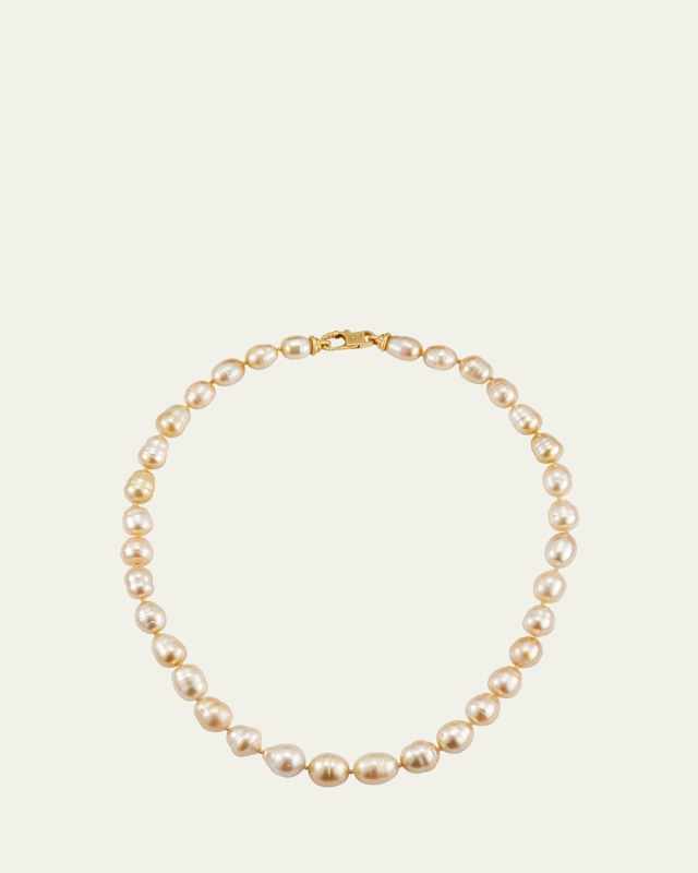 Golden South Sea Pearl Strand Necklace