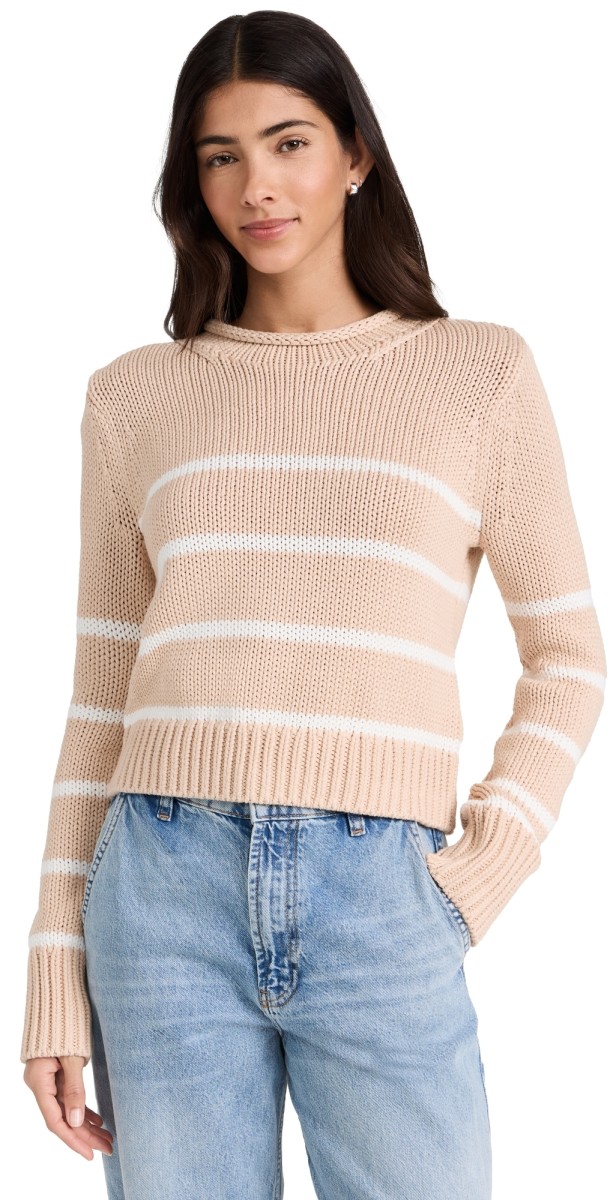 La Ligneiniarina Sweater Camel/Cream