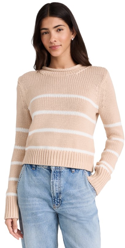 La Ligneiniarina Sweater Camel/Cream