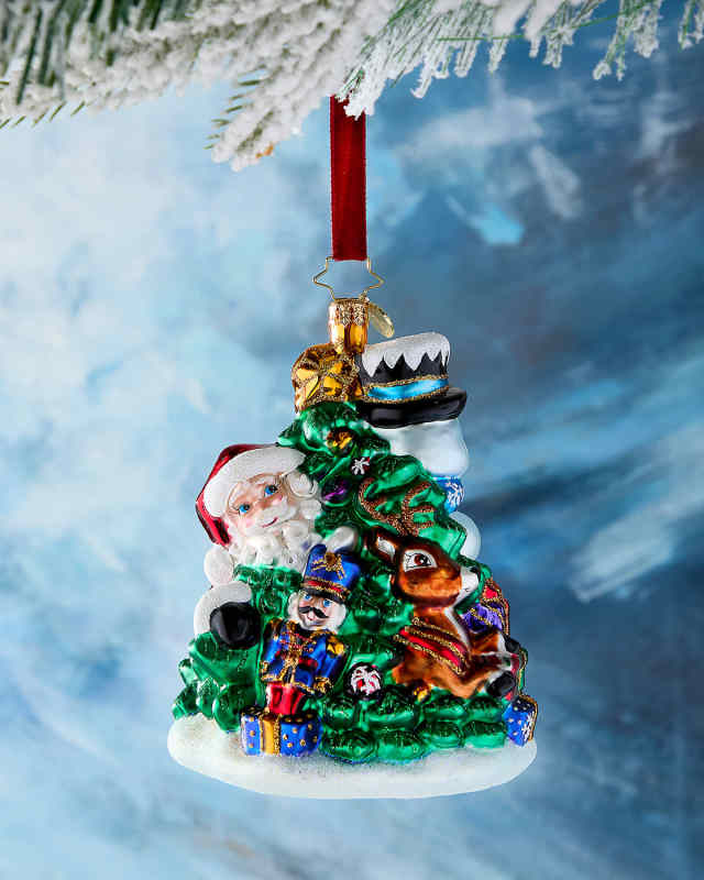 Trees a Crowd Christmas Ornament