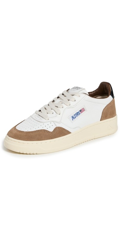 Autry Medalist Low Sneakers Goat/Suede Cigar/Black