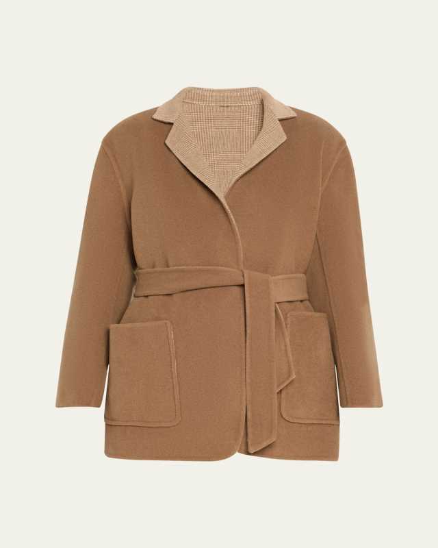 Mirko Reversible Wrap Coat