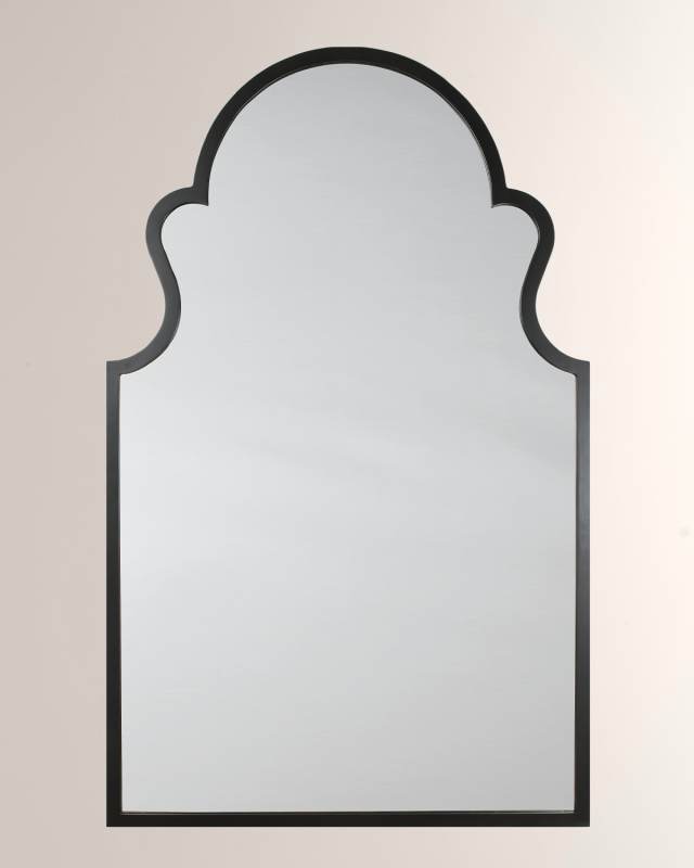 Ebony Arch Mirror